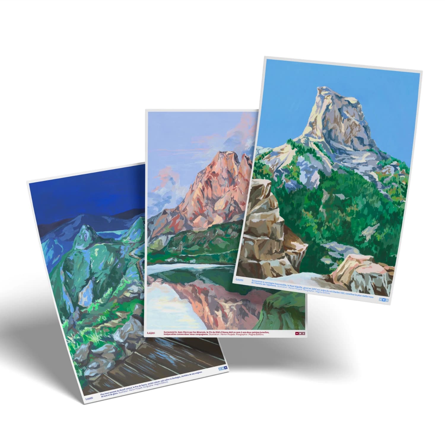 Pack 3 affiches – Collection