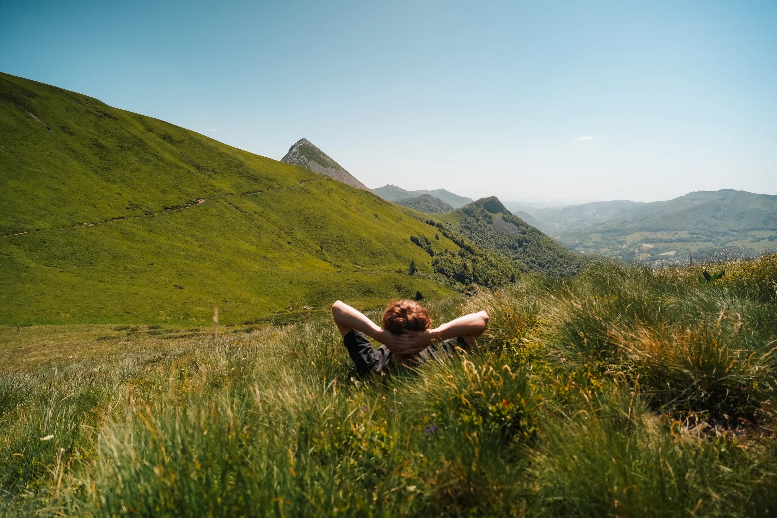 2 jours de bivouac sur le GR400 dans le Cantal