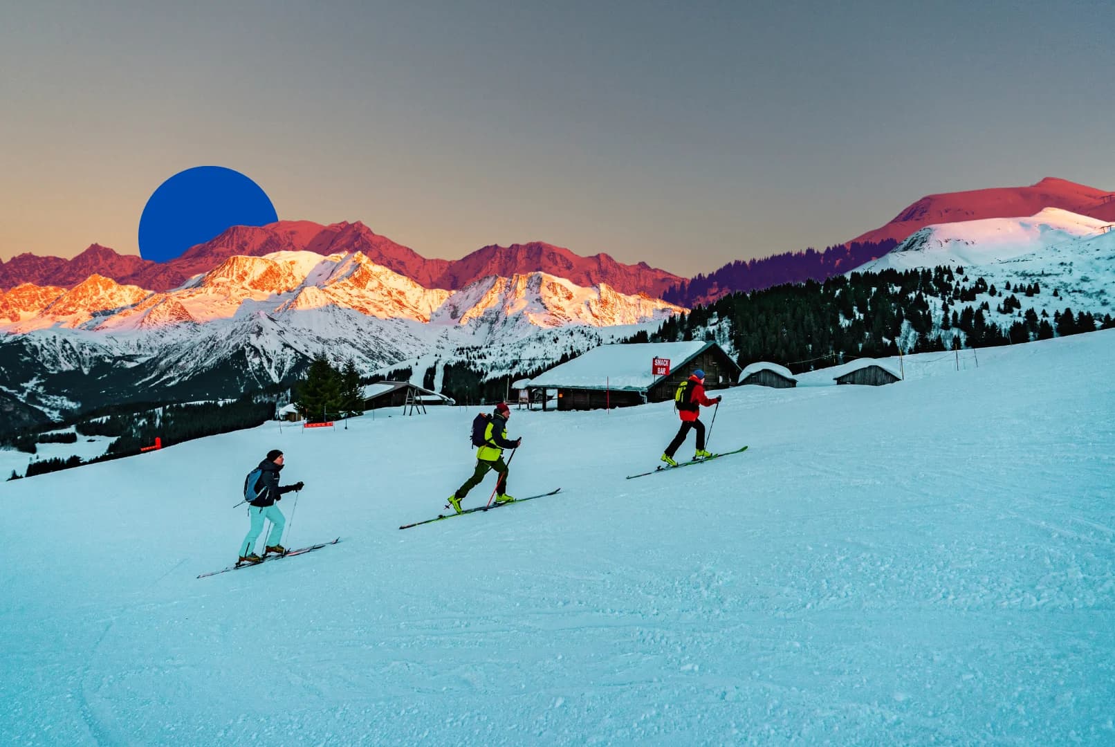2 jours de ski de rando à Saint-Gervais Mont-Blanc