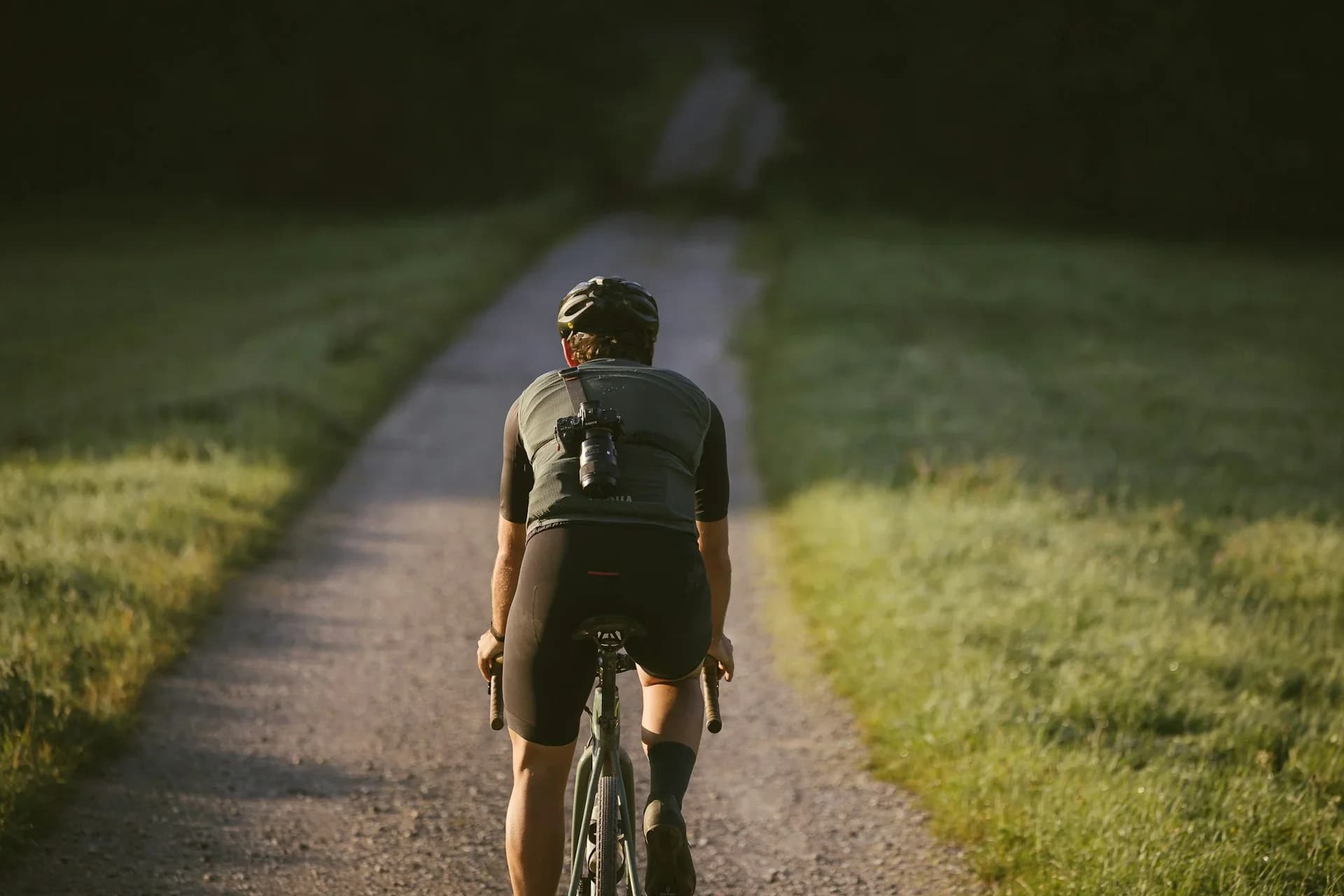 Voyageur à vélo